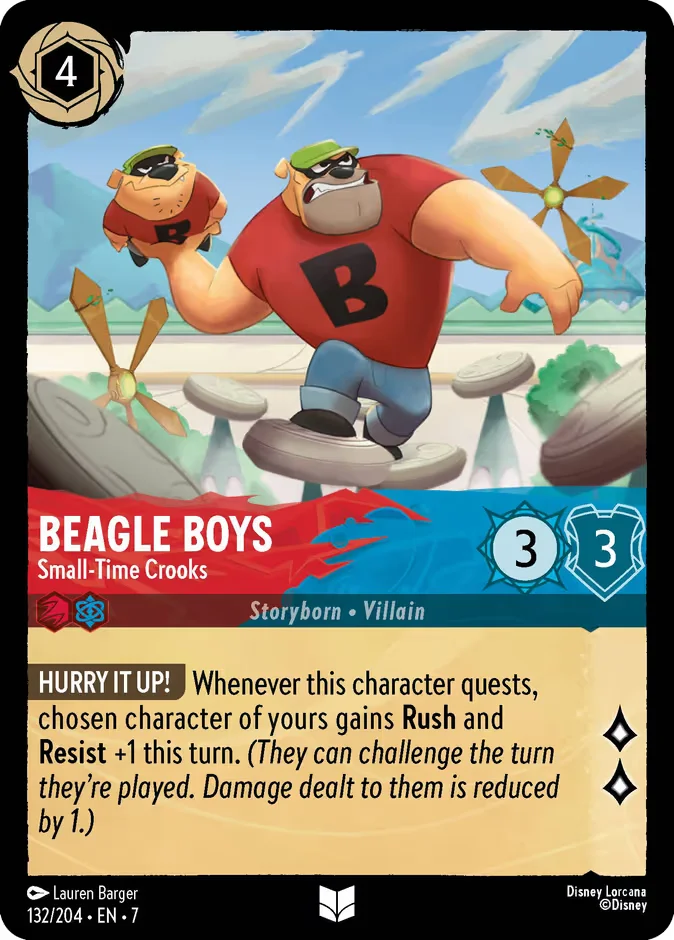 Beagle Boys - Small-Time Crooks 「7-132」「EN」