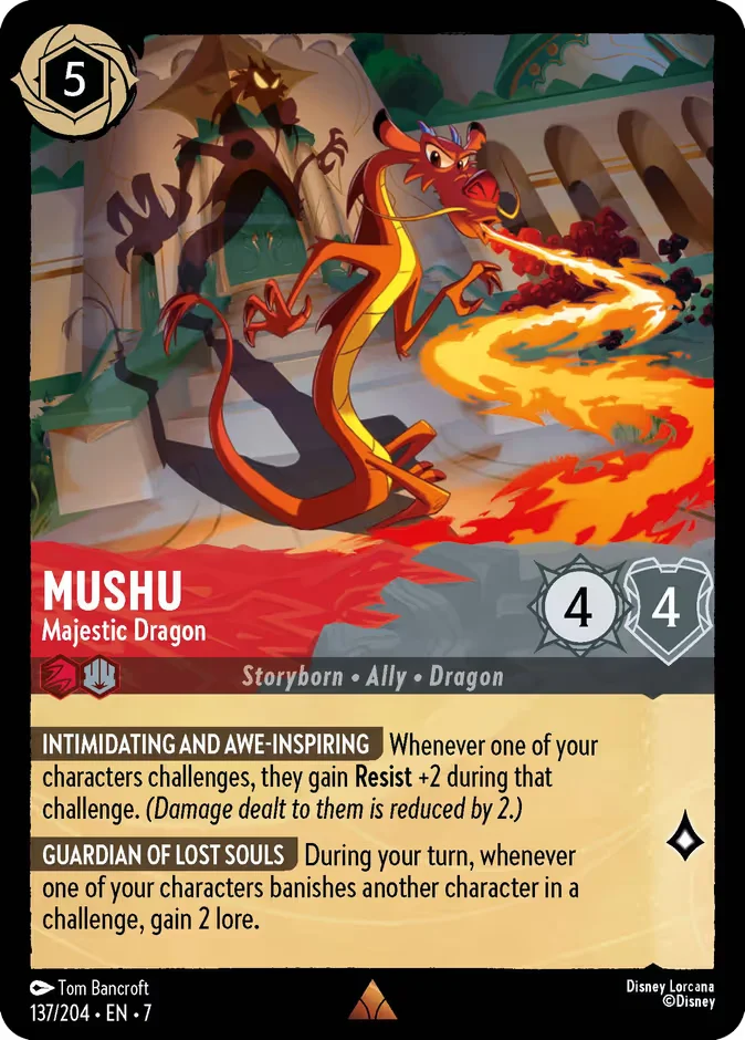 Mushu - Majestic Dragon 「7-137」「EN」