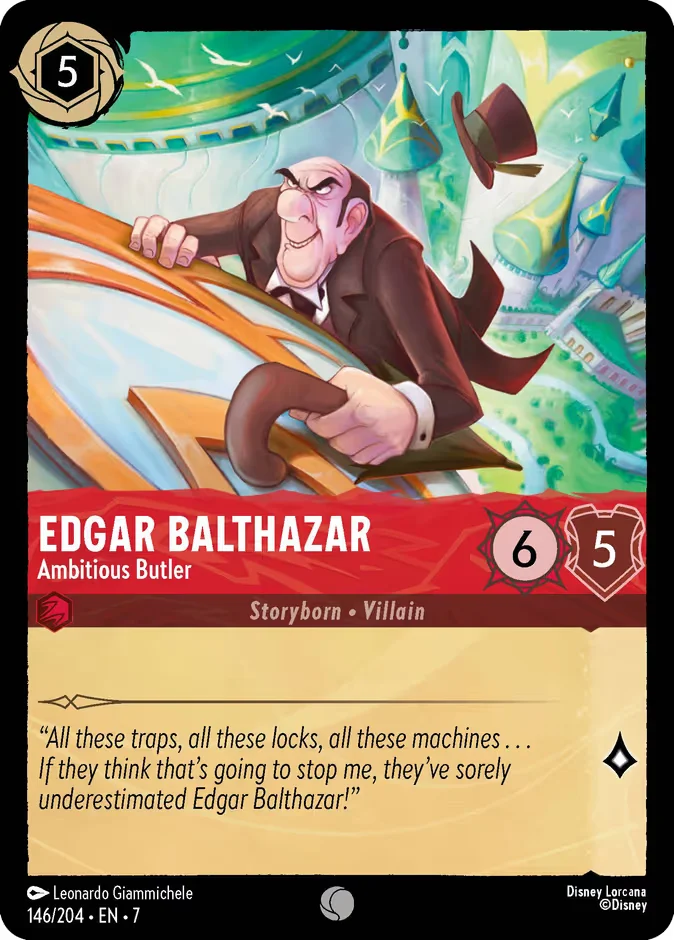 Edgar Balthazar - Ambitious Butler 「7-146」「EN」
