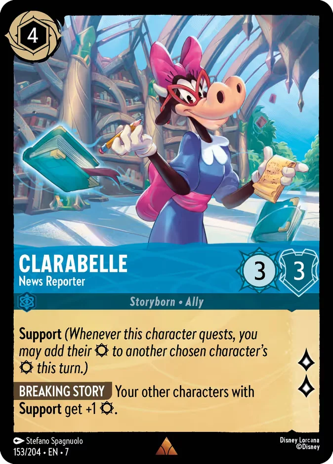 Clarabelle - News Reporter 「7-153」「EN」