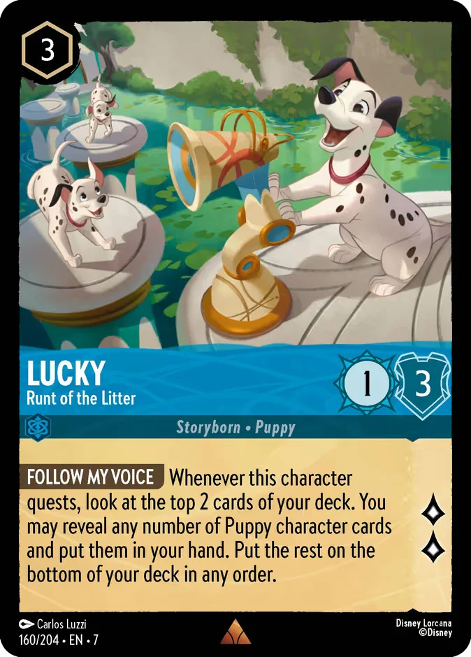 Lucky - Runt of the Litter 「7-160」「EN」