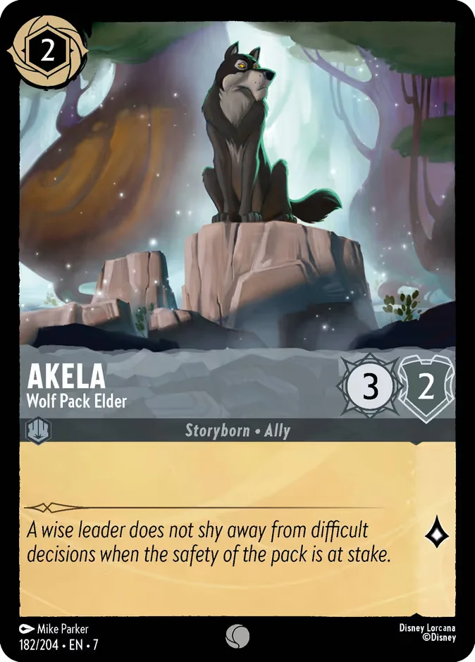 Akela - Wolf Pack Elder 「7-182」「EN」