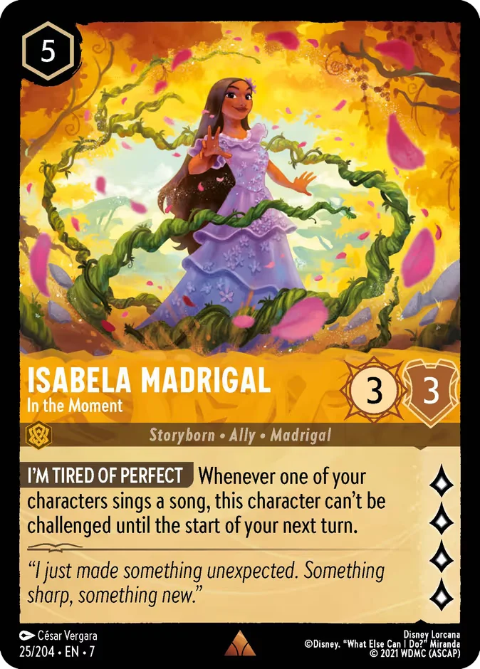 Isabela Madrigal - In the Moment 「7-25」「EN」