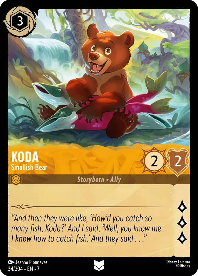 Koda - Smallish Bear 「7-34」「EN」