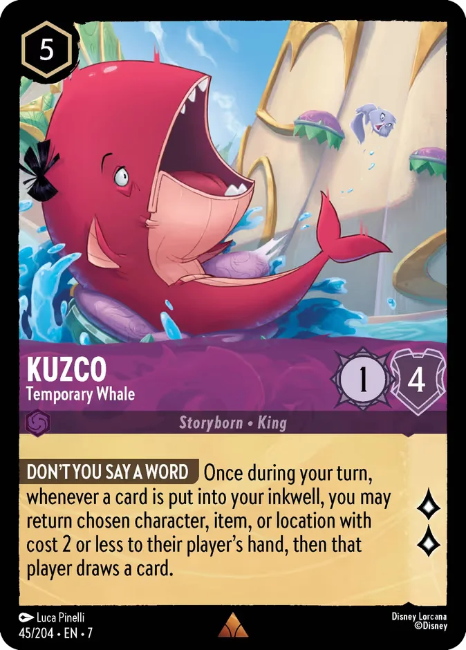 Kuzco - Temporary Whale 「7-45」「EN」