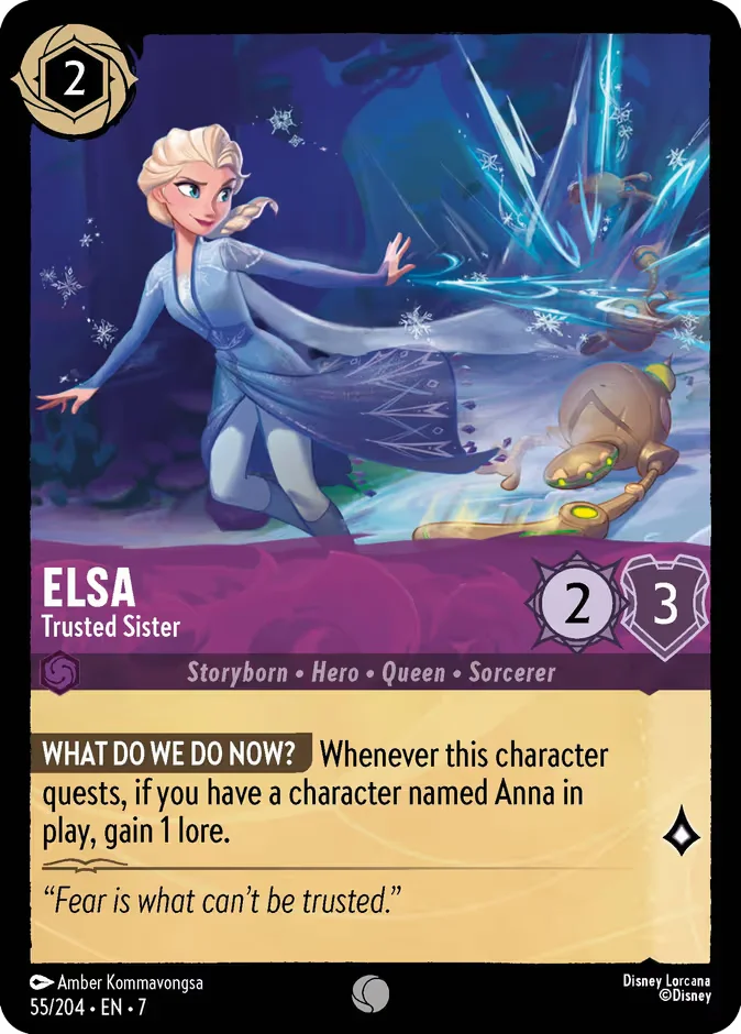 Elsa - Trusted Sister 「7-55」「EN」