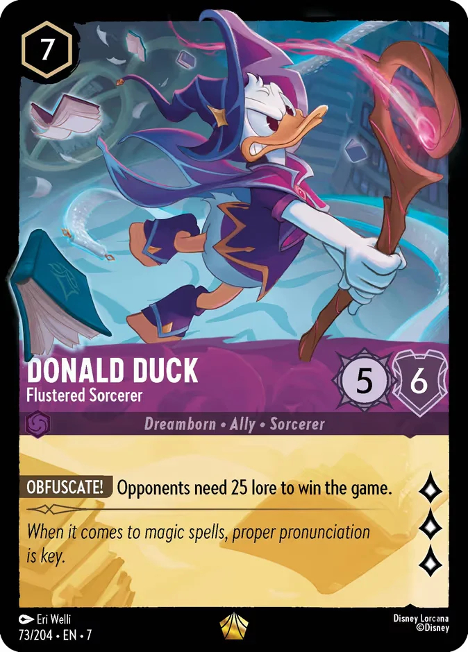 Donald Duck - Flustered Sorcerer 「7-73」「EN」