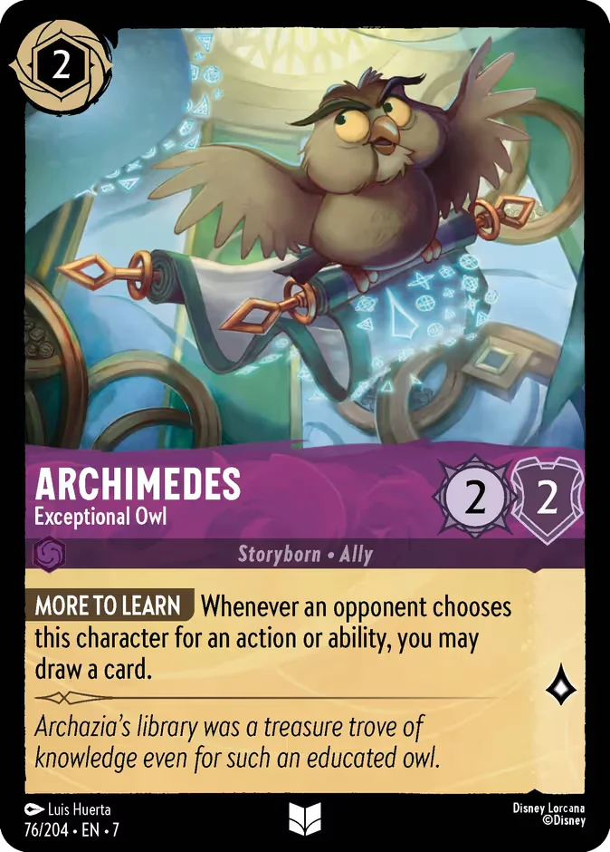 Archimedes - Exceptional Owl 「7-76」「EN」