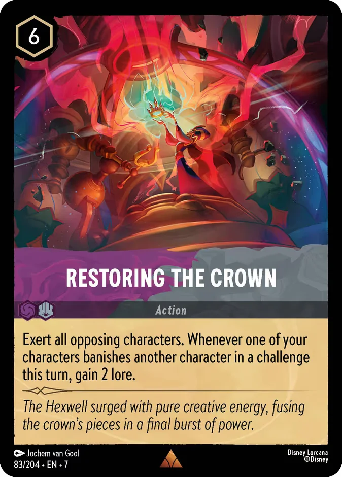 Restoring the Crown 「7-83」「EN」