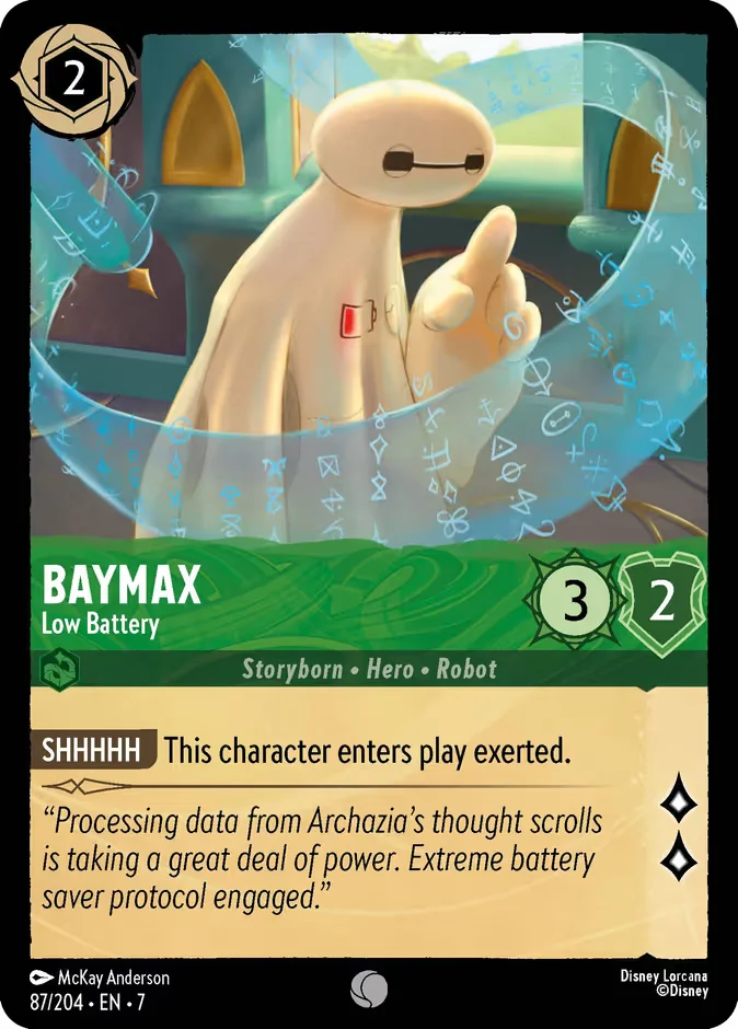 Baymax - Low Battery 「7-87」「EN」