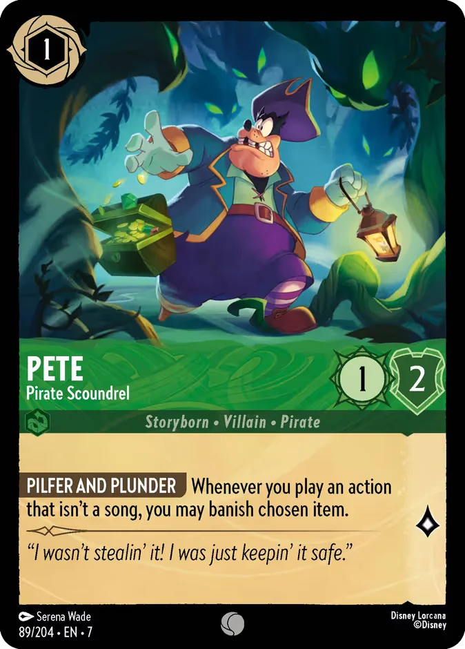 Pete - Pirate Scoundrel 「7-89」「EN」