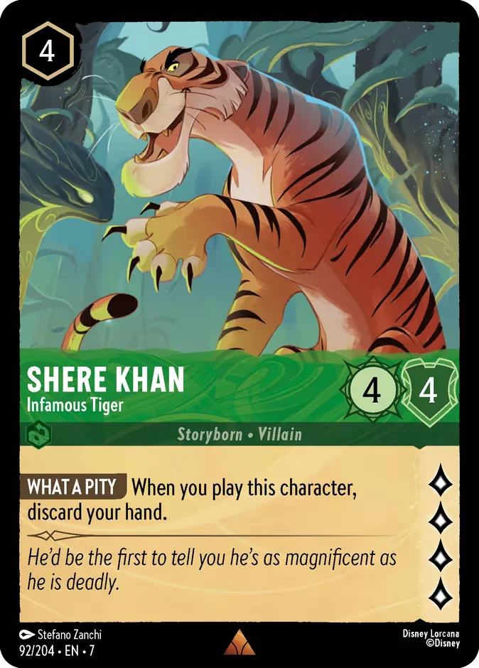 Shere Khan - Infamous Tiger 「7-92」「EN」