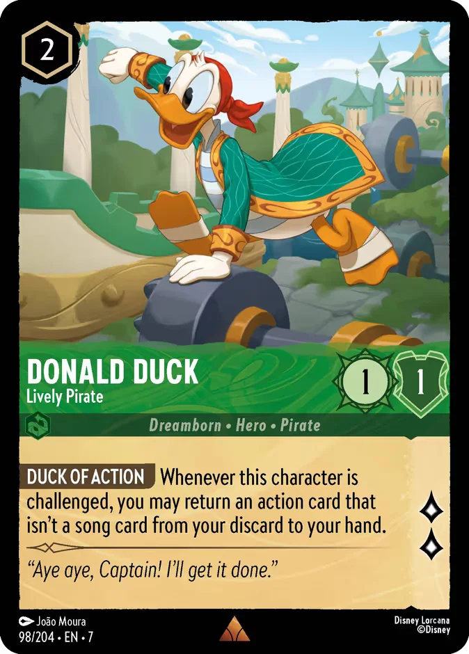 Donald Duck - Lively Pirate 「7-98」「EN」