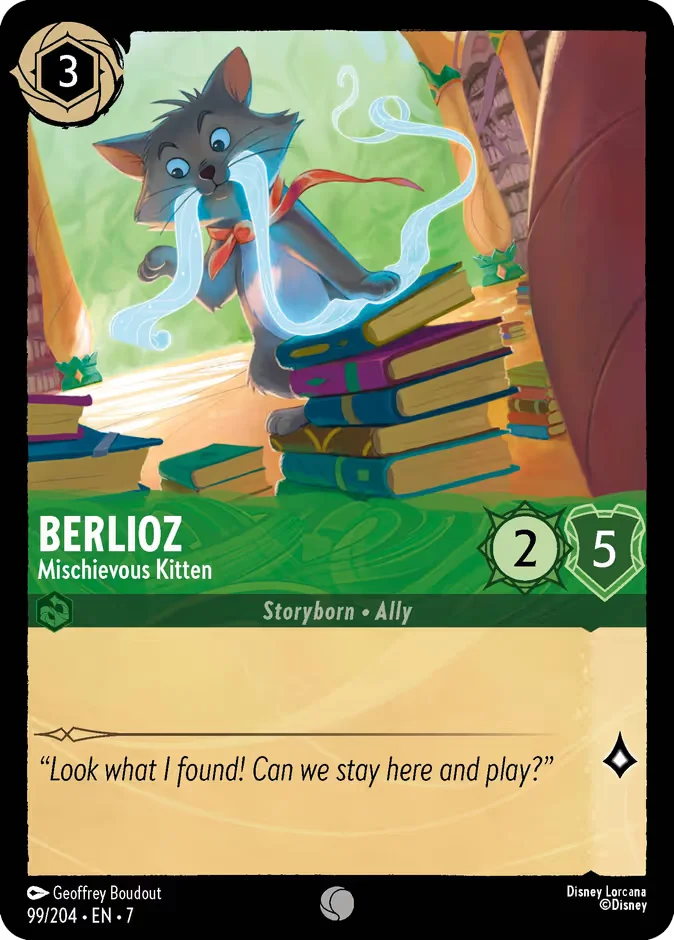 Berlioz - Mischievous Kitten 「7-99」「EN」