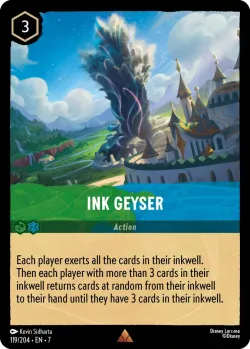 Ink Geyser #119 · Disney Lorcana