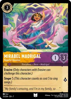 Mirabel Madrigal - Hopeful Dreamer #13 · Disney Lorcana