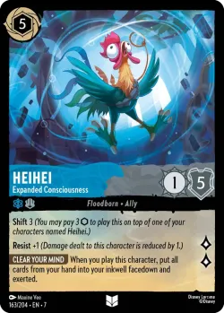 Heihei - Expanded Consciousness #163 · Disney Lorcana