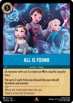 All Is Found 「7-178」「EN」