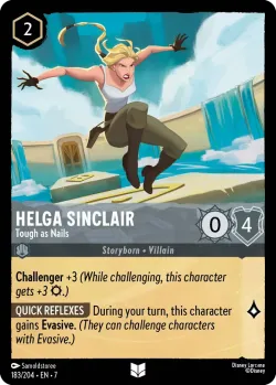 Helga Sinclair - Tough as Nails 「7-183」「EN」