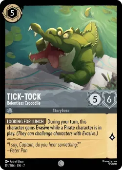 Tick-Tock - Relentless Crocodile 「7-191」「EN」