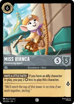 Miss Bianca - Unwavering Agent 「7-195」「EN」