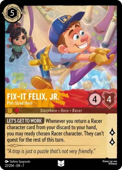 Fix-It Felix, Jr. - Pint-Sized Hero #22 · Disney Lorcana