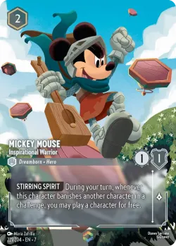 Mickey Mouse - Inspirational Warrior 「7-221」「EN」