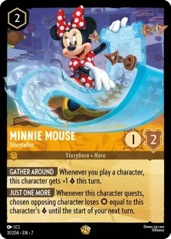 Minnie Mouse - Storyteller #31 · Disney Lorcana