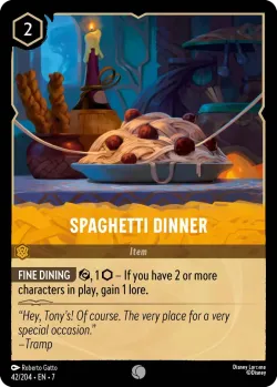 Spaghetti Dinner #42 · Disney Lorcana