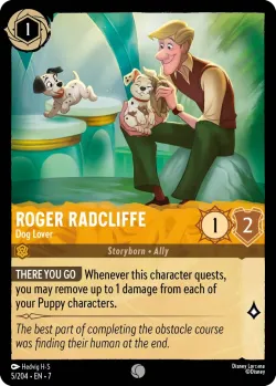 Roger Radcliffe - Dog Lover #5 · Disney Lorcana