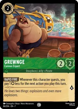 Grewnge - Cannon Expert #86 · Disney Lorcana