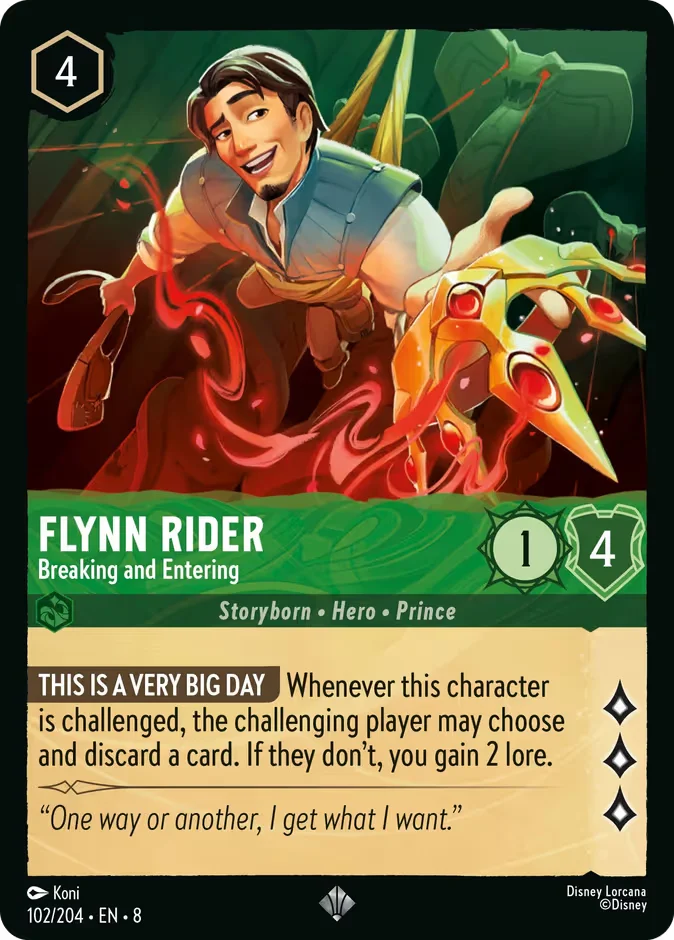 Flynn Rider - Breaking and Entering 「8-102」「EN」