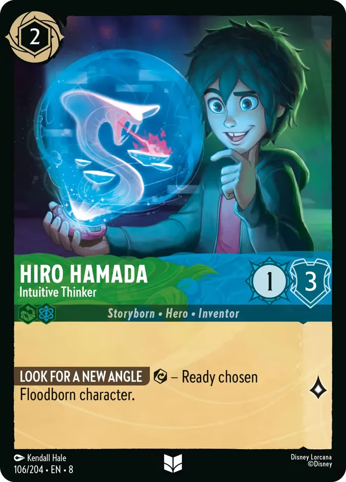 Hiro Hamada - Intuitive Thinker 「8-106」「EN」