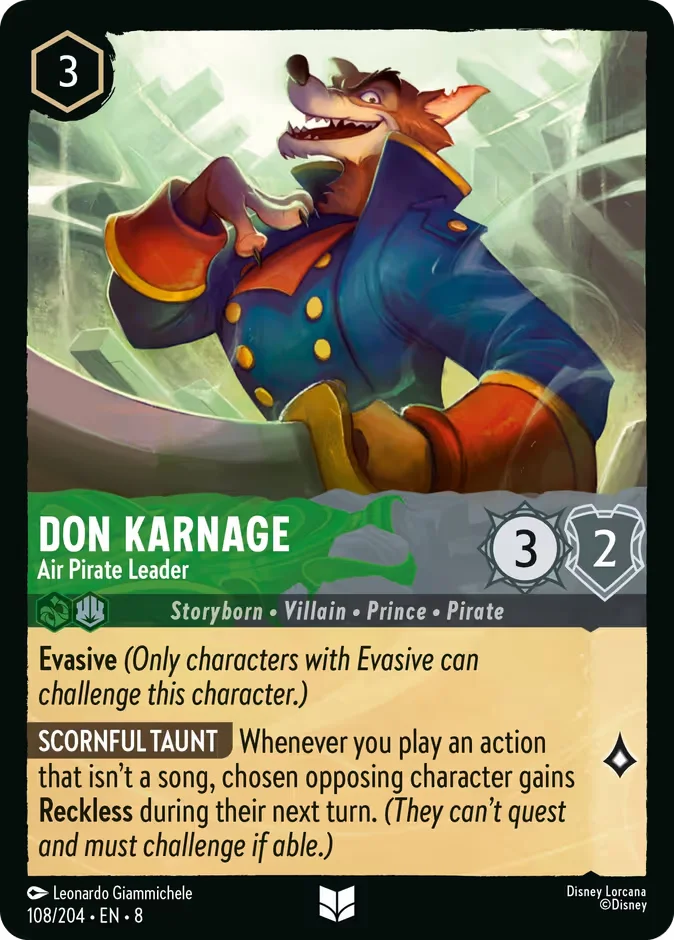 Don Karnage - Air Pirate Leader 「8-108」「EN」