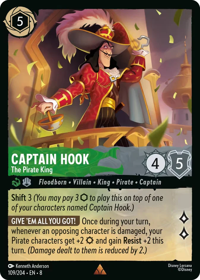 Captain Hook - The Pirate King 「8-109」「EN」