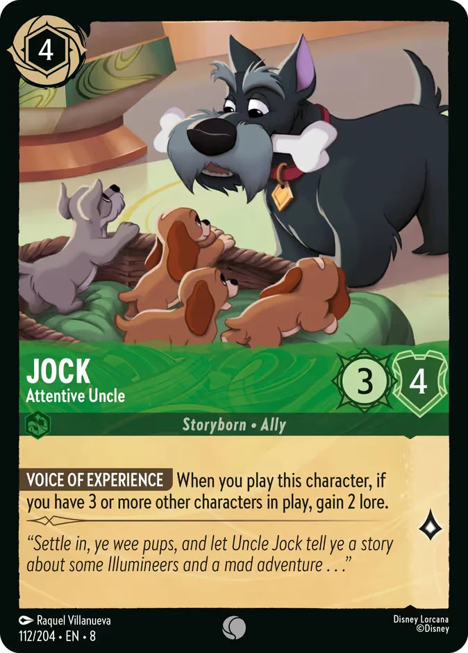 Jock - Attentive Uncle 「8-112」「EN」