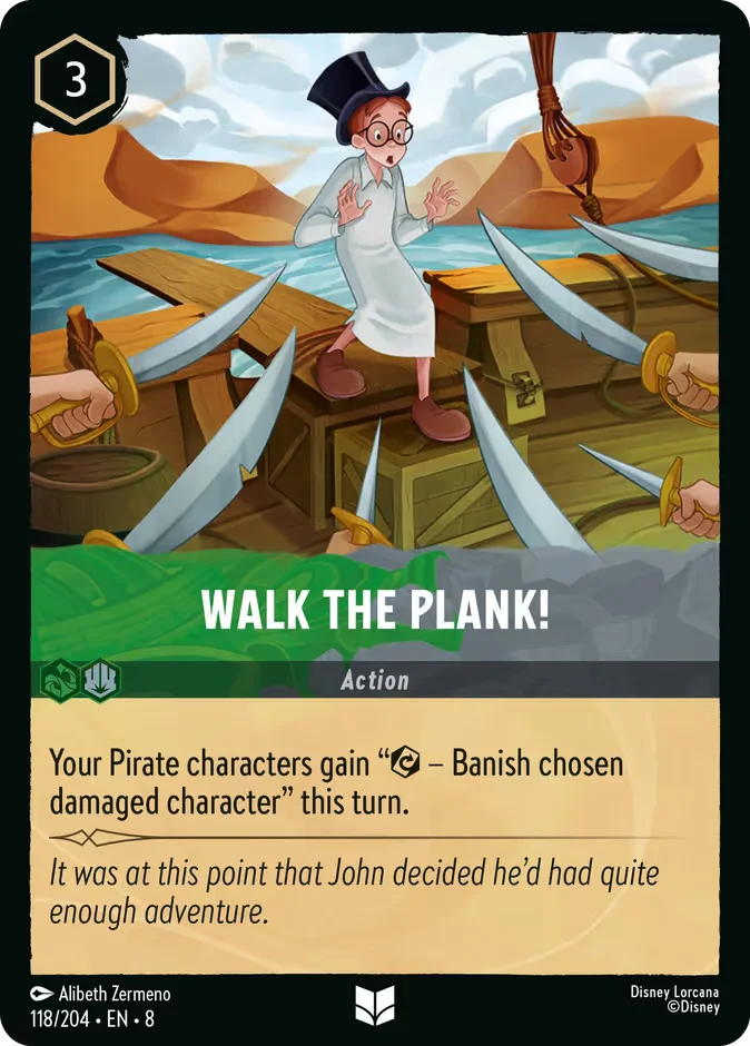 Walk the Plank! 「8-118」「EN」