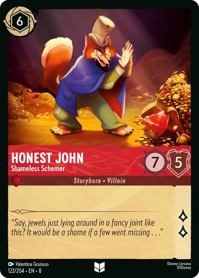 Honest John - Shameless Schemer 「8-122」「EN」