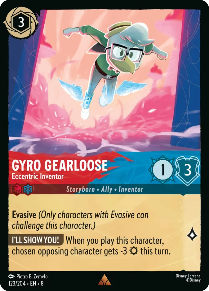 Gyro Gearloose - Eccentric Inventor 「8-123」「EN」