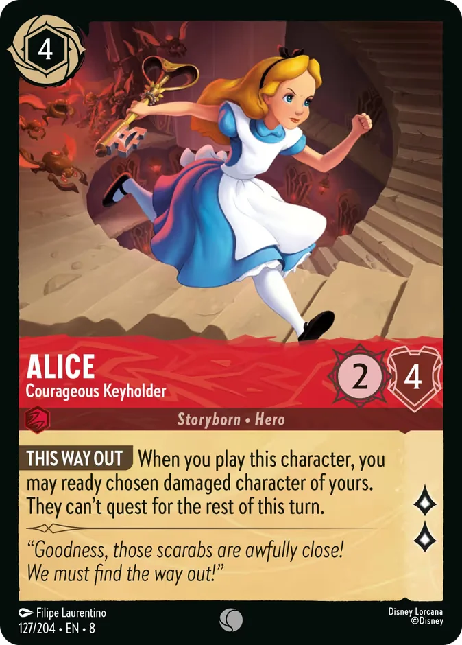 Alice - Courageous Keyholder 「8-127」「EN」