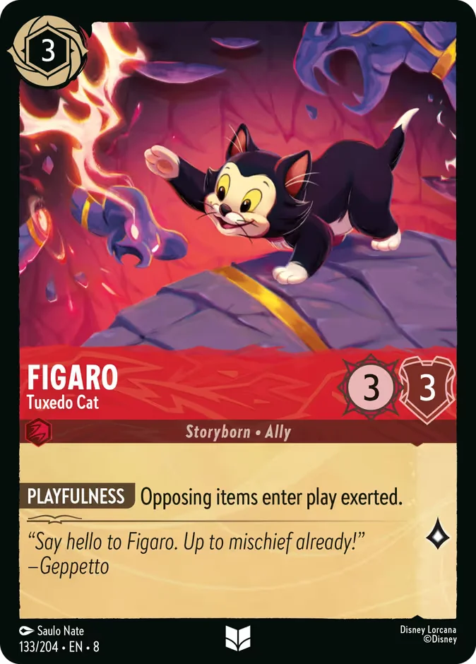 Figaro - Tuxedo Cat 「8-133」「EN」