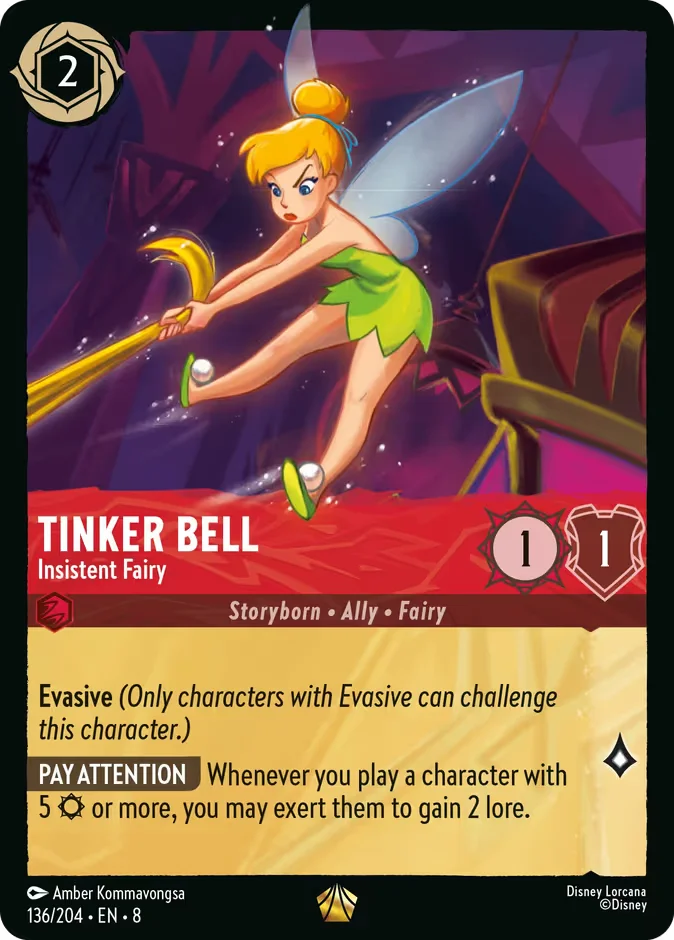 Tinker Bell - Insistent Fairy 「8-136」「EN」