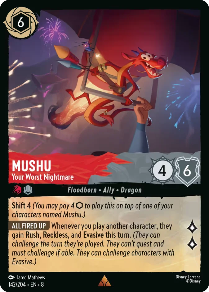 Mushu - Your Worst Nightmare 「8-142」「EN」