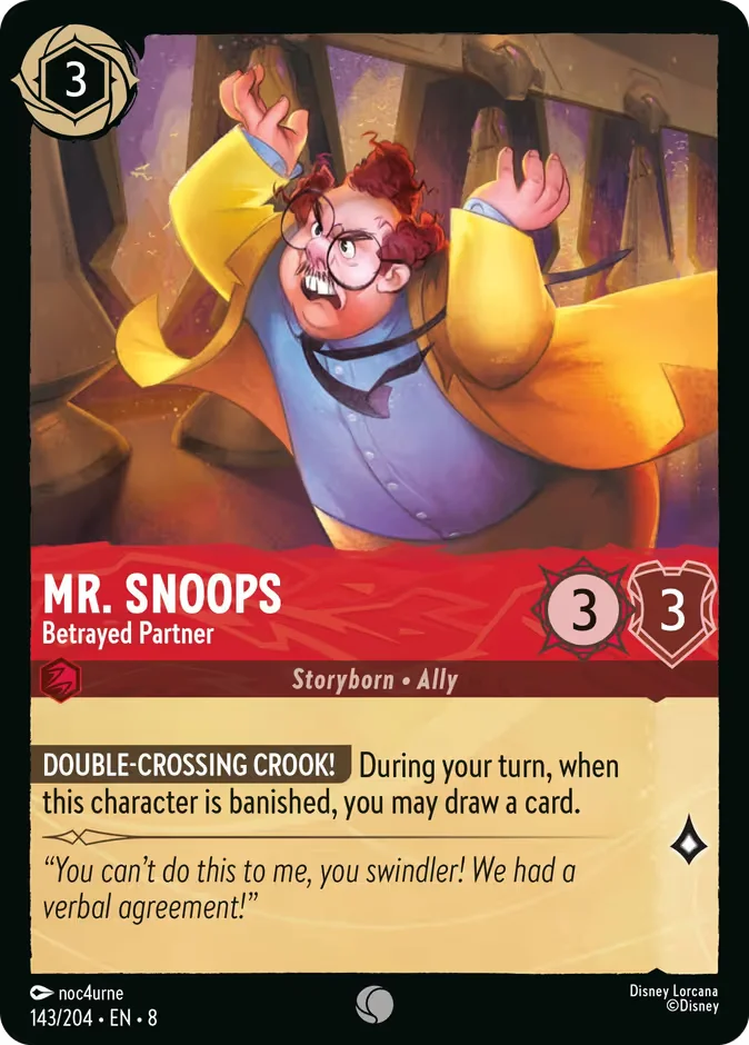 Mr. Snoops - Betrayed Partner 「8-143」「EN」