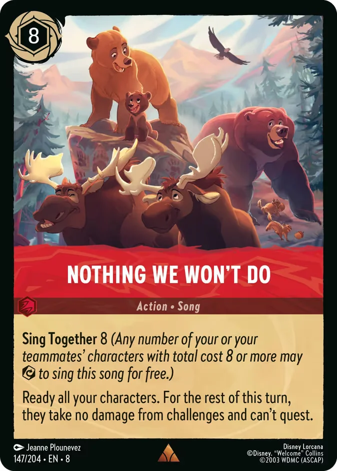 Nothing We Won't Do 「8-147」「EN」