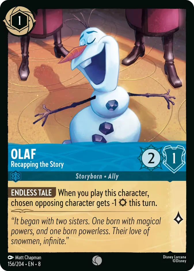 Olaf - Recapping the Story 「8-156」「EN」