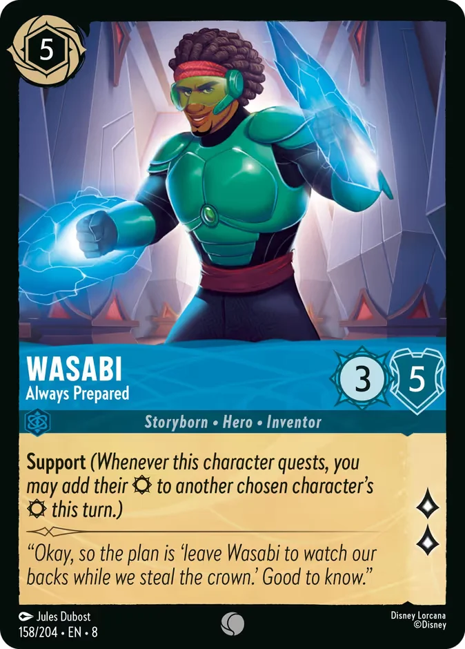 Wasabi - Always Prepared 「8-158」「EN」