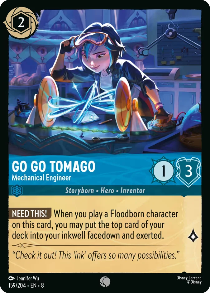 Go Go Tomago - Mechanical Engineer 「8-159」「EN」