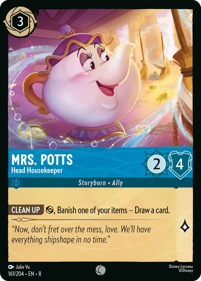 Mrs. Potts - Head Housekeeper 「8-161」「EN」