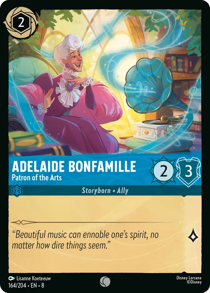 Adelaide Bonfamille - Patron of the Arts 「8-164」「EN」